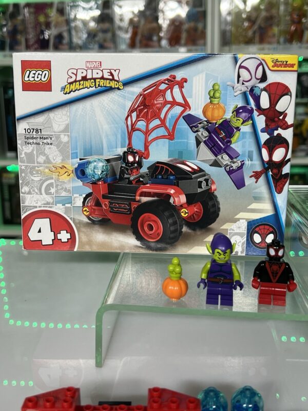 Lego prima serie Marvel - set junion 10781 Spider-Man's techno trike - immagine 7