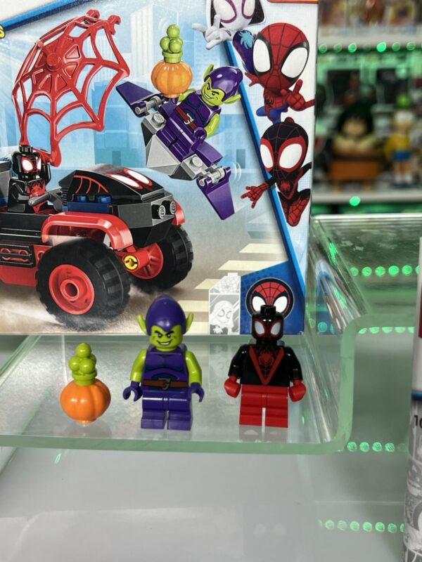 Lego prima serie Marvel - set junion 10781 Spider-Man's techno trike - immagine 8
