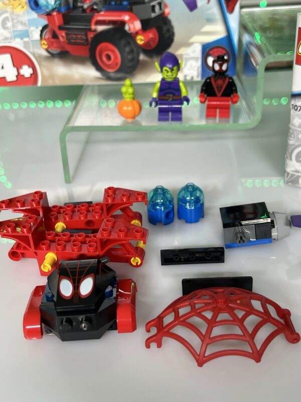 Lego prima serie Marvel - set junion 10781 Spider-Man's techno trike - immagine 10