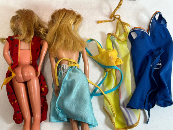 Lotto Barbie Con Valigetta Golden Dream Fashion Doll Case - immagine 11