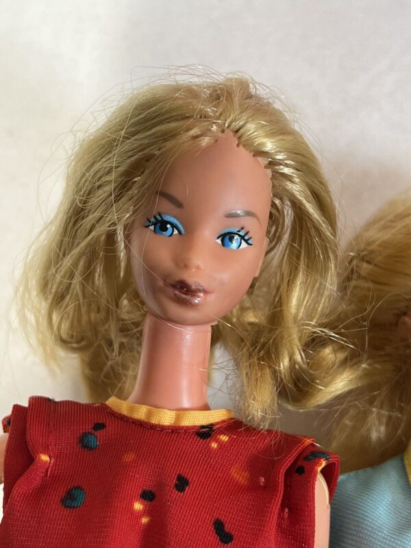 Lotto Barbie Con Valigetta Golden Dream Fashion Doll Case - immagine 8