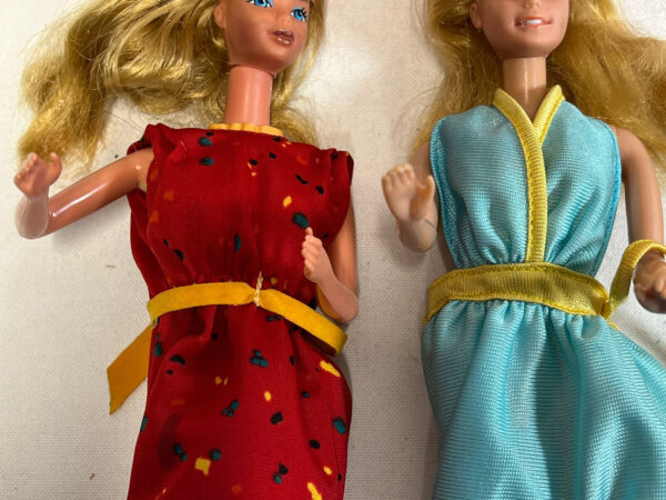 Lotto Barbie Con Valigetta Golden Dream Fashion Doll Case - immagine 9