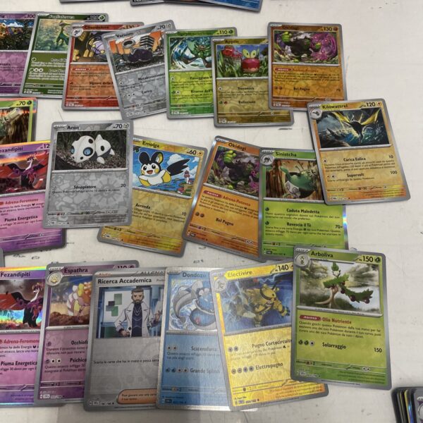 Lotto Carte Pokemon mix 500 ITA ENG JAP Rare e Brillanti Recenti Pikachu I - immagine 6