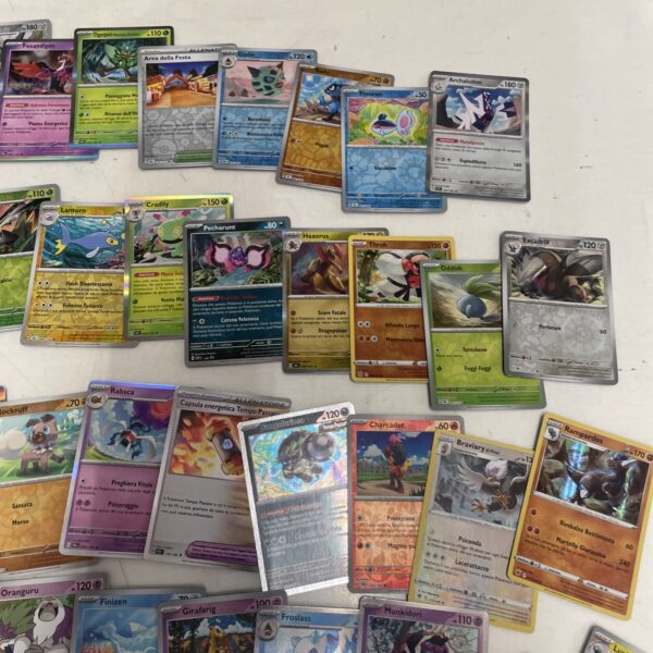 Lotto Carte Pokemon mix 500 ITA ENG JAP Rare e Brillanti Recenti Pikachu I - immagine 9