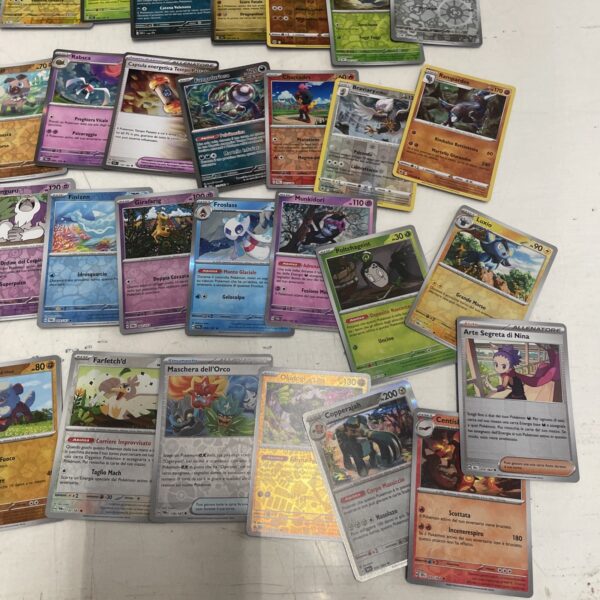 Lotto Carte Pokemon mix 500 ITA ENG JAP Rare e Brillanti Recenti Pikachu I - immagine 10