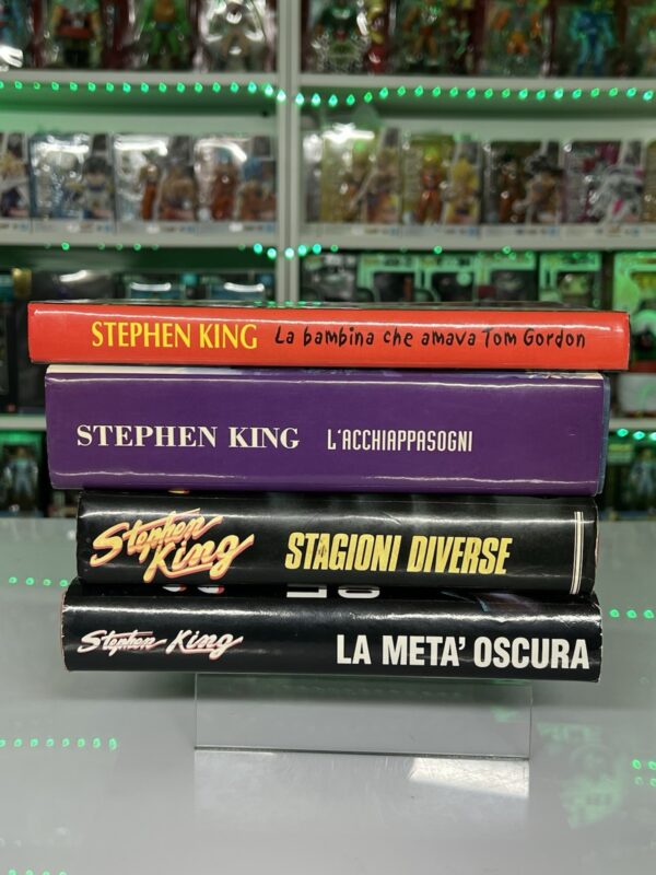 Lotto Libri Stephen King  - La Metà Oscura L’acchiappasogni Stagioni Diverse - immagine 4