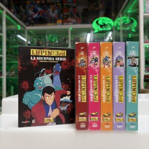 Lupin 3rd IIl La Seconda Stagione - Edizione integrale - DVD lotto 6 box