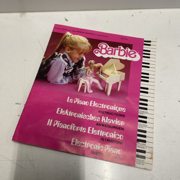 MATTEL - BARBIE - Piano Elettronico FUNZIONANTE - immagine 7