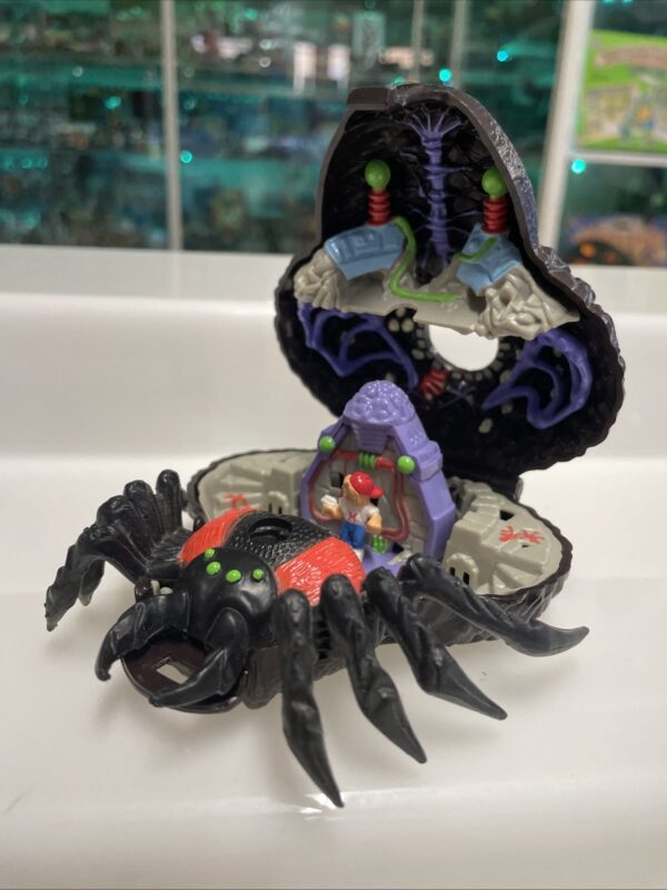 MATTEL - Mighty Max  - Trapped by ARACHNOID  1991 Bluebirds Toys COMPLETO 100% - immagine 4
