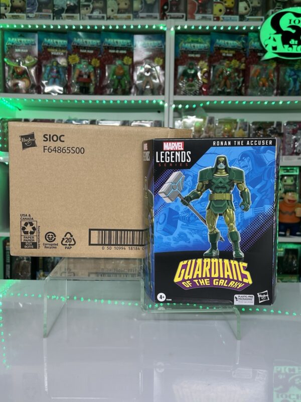 Marvel Legends - Guardians Of The Galaxy - Ronan The Accuser Con Brown Box - immagine 3
