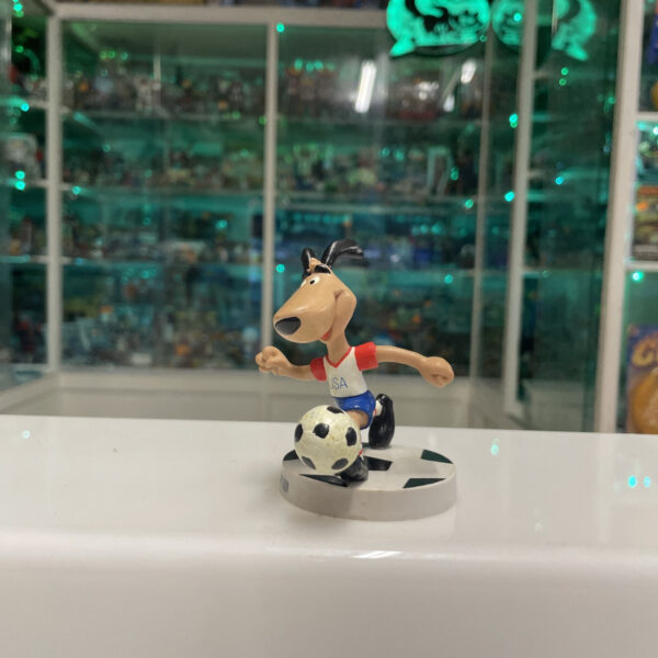 Mascotte Figura USA 94 World Cup Dakin Bully Pejo Rubber Figure Stricker 7 cm - immagine 3