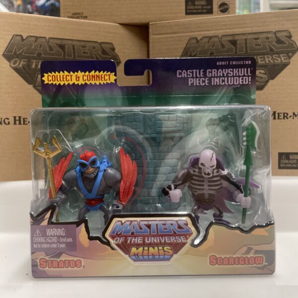 Masters of the Universe Minis Lotto serie completa 6 Pz + Grayskull Castle MOC! - immagine 8