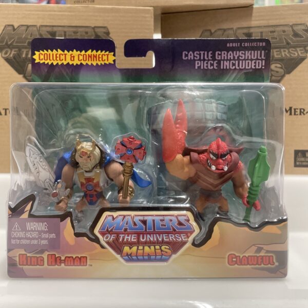 Masters of the Universe Minis Lotto serie completa 6 Pz + Grayskull Castle MOC! - immagine 9