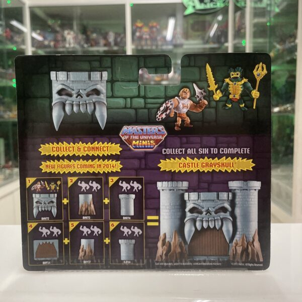 Masters of the Universe Minis Lotto serie completa 6 Pz + Grayskull Castle MOC! - immagine 10
