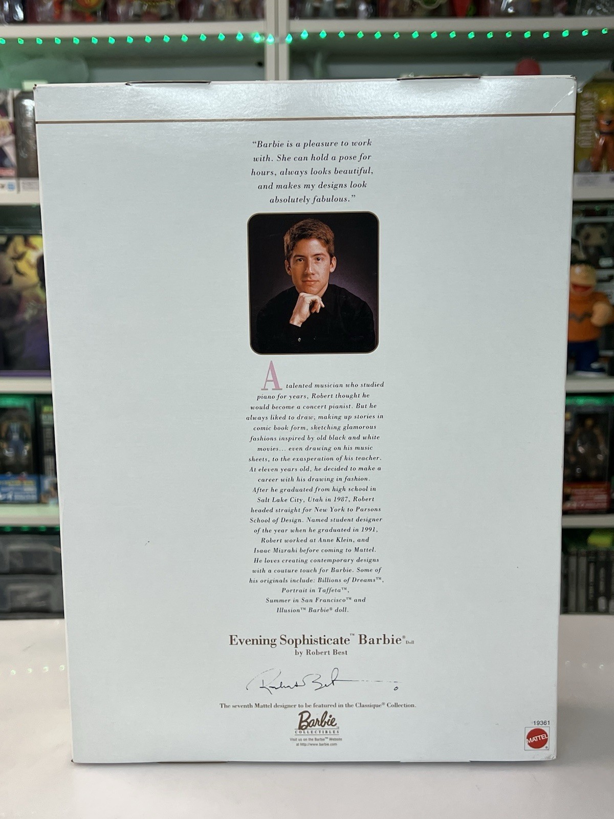 Mattel Barbie - Classique Collection - Barbie Evening Sophisticate Robert Best - immagine 4