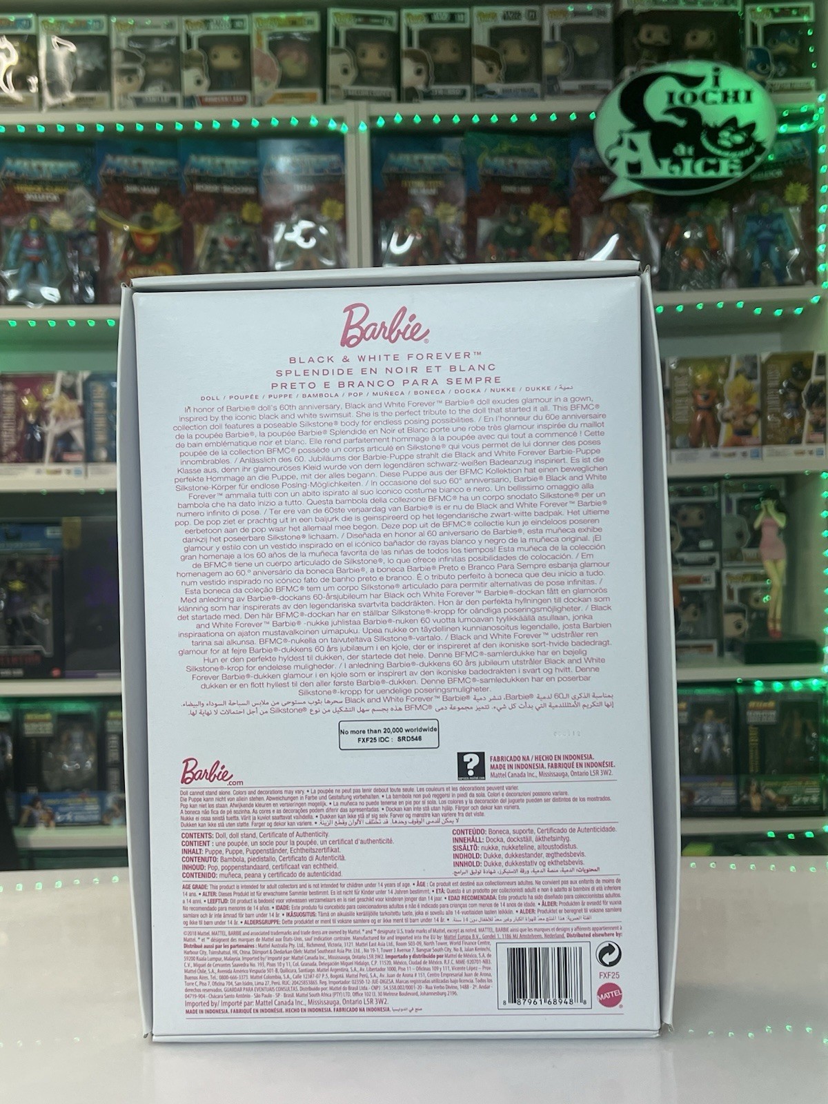 Mattel Barbie - Fashion Model Collection - Signature Black & White Forever FMC - immagine 3