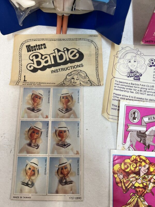 Mattel Barbie Vintage - Gorgeous Western Star! #1757 - immagine 15