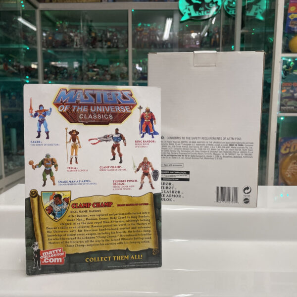 Mattel CLAMP CHAMP Matticollector MOTUC Masters of the Universe Classic NUOVO - immagine 4