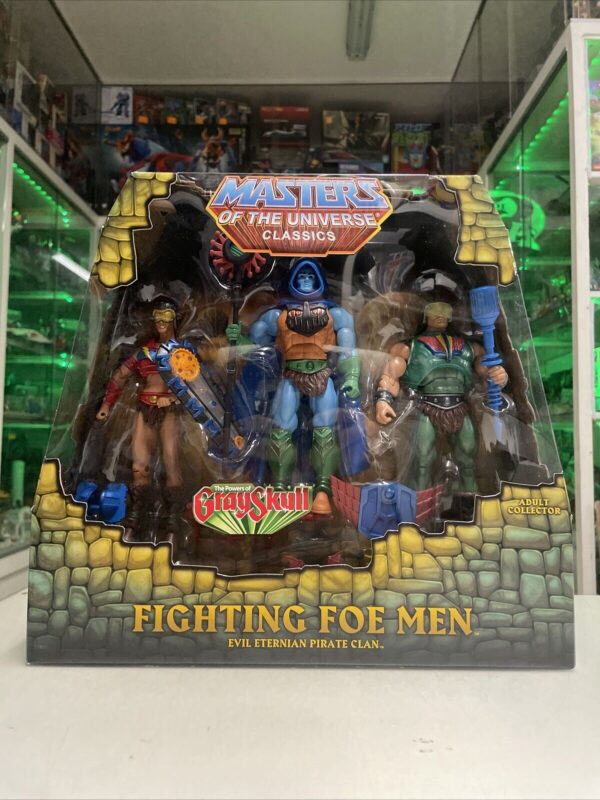 Mattel FIGHTING FOE MAN MOTUC Masters of the Universe Classic NUOVO - immagine 5