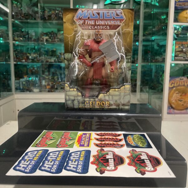 Mattel GELDOR Matticollector MOTUC Masters of the Universe Classic NUOVO - immagine 4