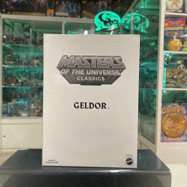 Mattel GELDOR Matticollector MOTUC Masters of the Universe Classic NUOVO