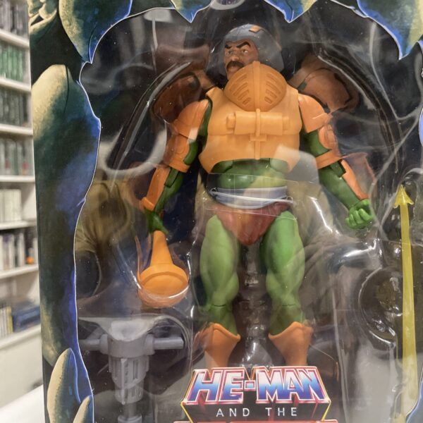 Mattel MAN-AT-ARMS Filmation Super 7 MOTUC Masters of the Universe Classic NUOVO - immagine 5