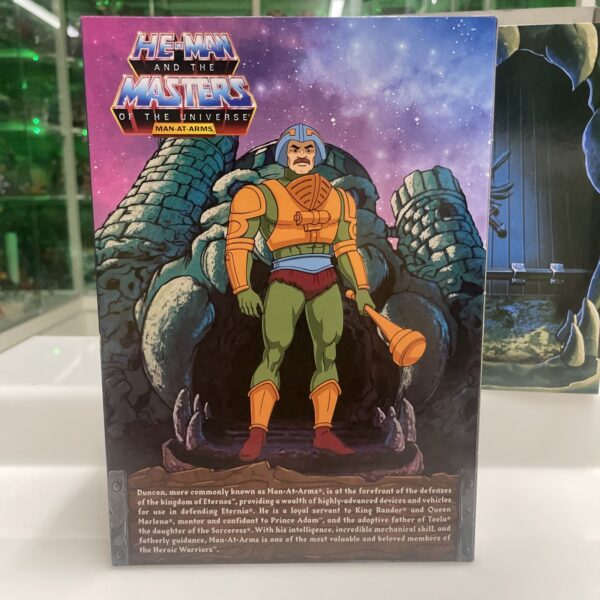 Mattel MAN-AT-ARMS Filmation Super 7 MOTUC Masters of the Universe Classic NUOVO - immagine 6