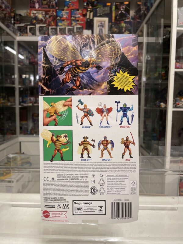 Mattel Masters Of The Universe Origins BUZZ-OFF + comic Mattel 2020 MOTU - immagine 3