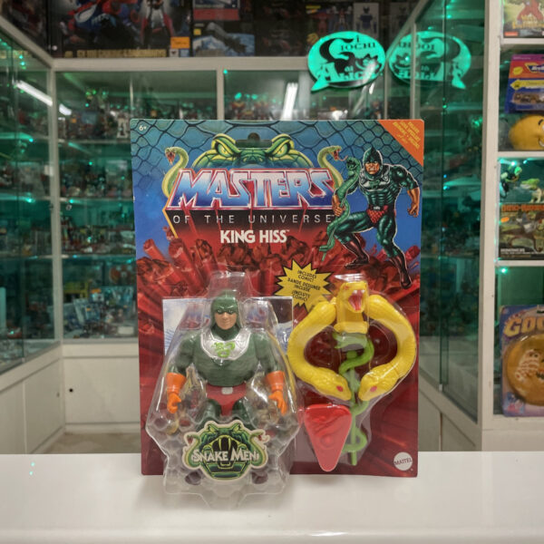Mattel  Masters Of The Universe Origins King Hiss SNAKE MAN MOTU