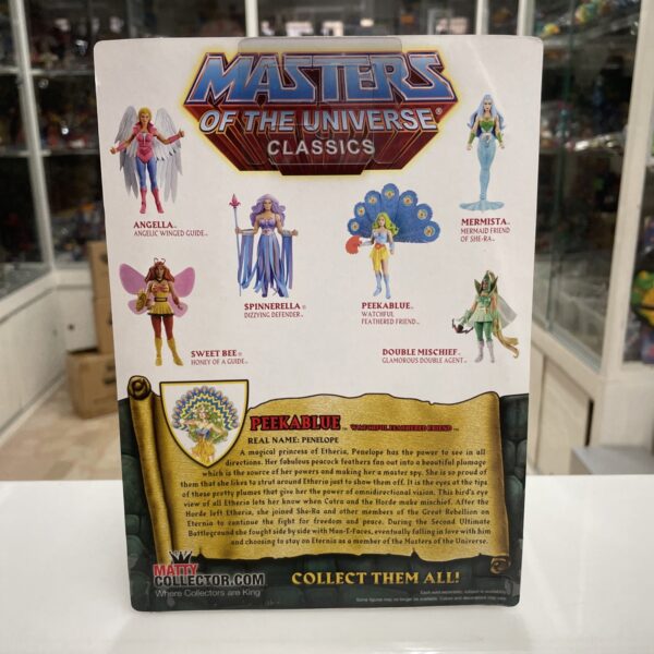 Mattel PEEKABLUE Super 7 MOTUC Masters of the Universe Classic NUOVO - immagine 5