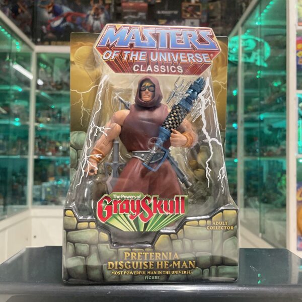 Mattel PRETERNIA DISGUISE HE-MAN MOTUC Masters of the Universe Classic New - immagine 6