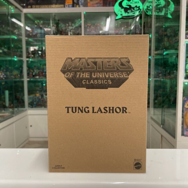 Mattel TUNG LASHOR  Matticollector MOTUC Masters of the Universe Classic NUOVO