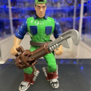 NINTENDO ERTL Luigi  Super Mario Bros Movie 1993 Vintage Action Figure COMPLETE