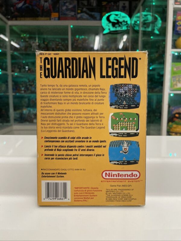 NINTENDO Nes - THE GUARDIAN LEGEND - Mattel PAL A Ita - immagine 3