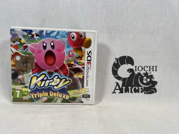 Nintendo 3DS 2DS videogioco Kirby Triple Deluxe