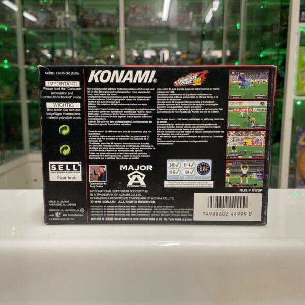 Nintendo - International SUPERSTAR SOCCER 98  - Nintendo 64 N64 - PAL EUR - immagine 7