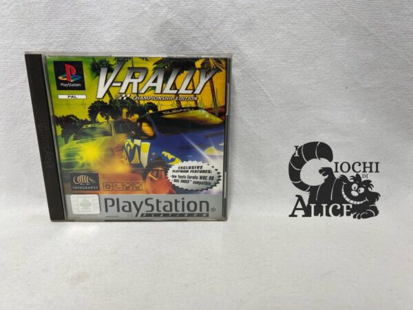 Ps1 Videogioco  - V-Rally Championship Edition  - Pal Multi