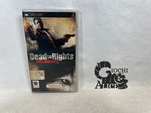 PsP videogioco - Dead To Rights Reckoning