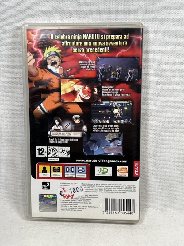 PsP videogioco - Naruto: Ultimate Ninja Heroes 2 - immagine 4