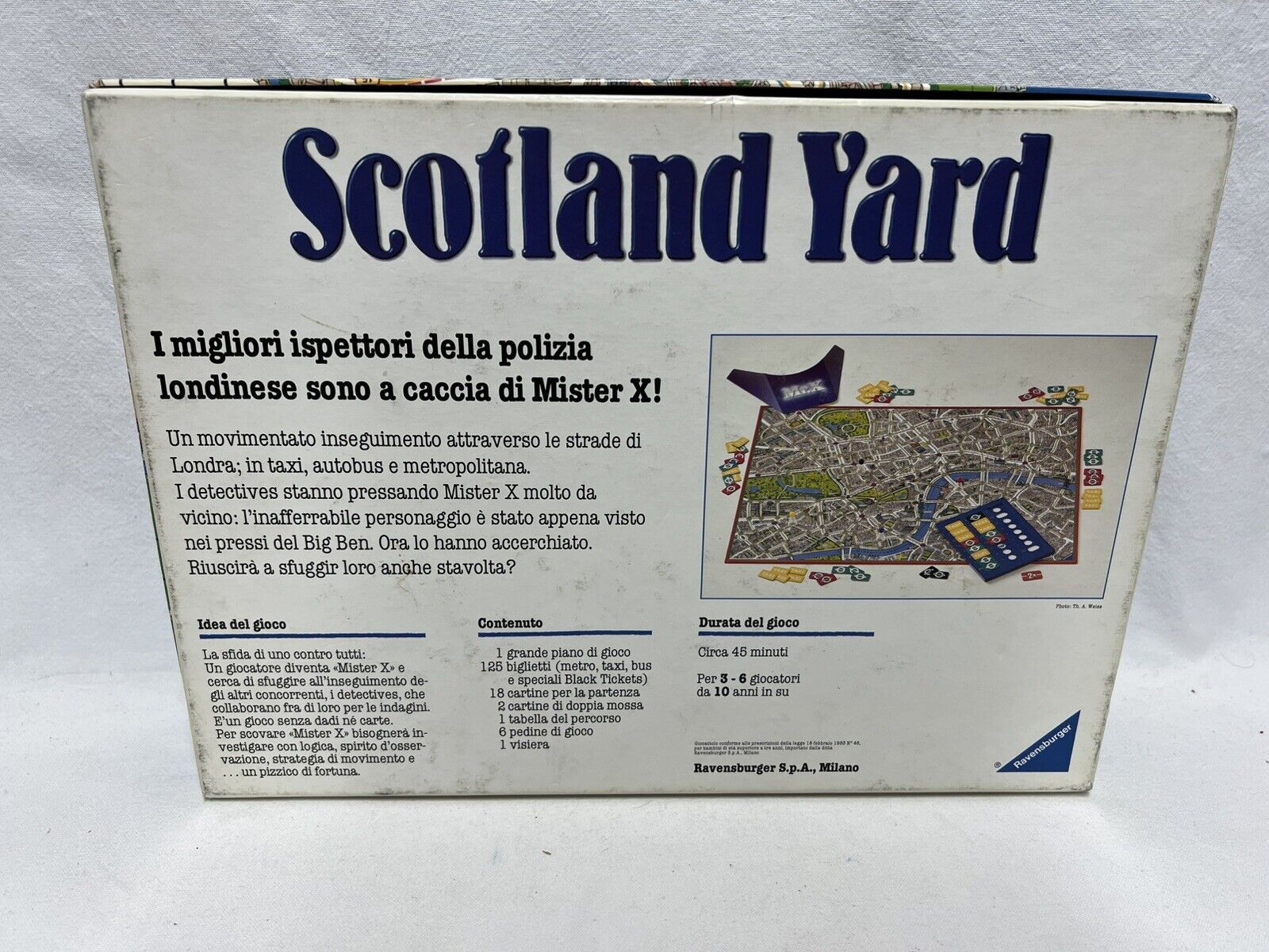 Raversburger Giochi - Scotland Yard Quasi Completo - immagine 11