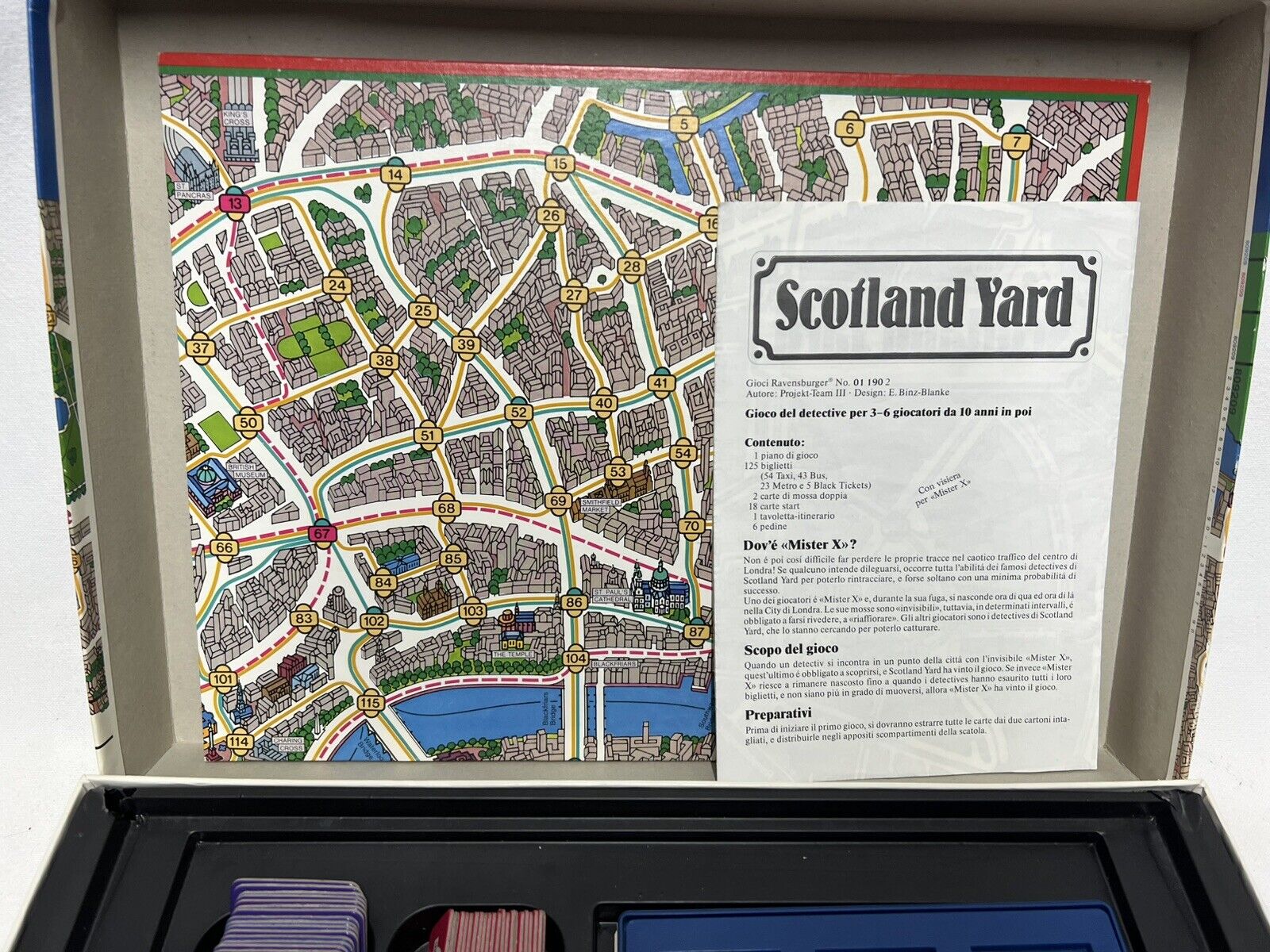 Raversburger Giochi - Scotland Yard Quasi Completo - immagine 8