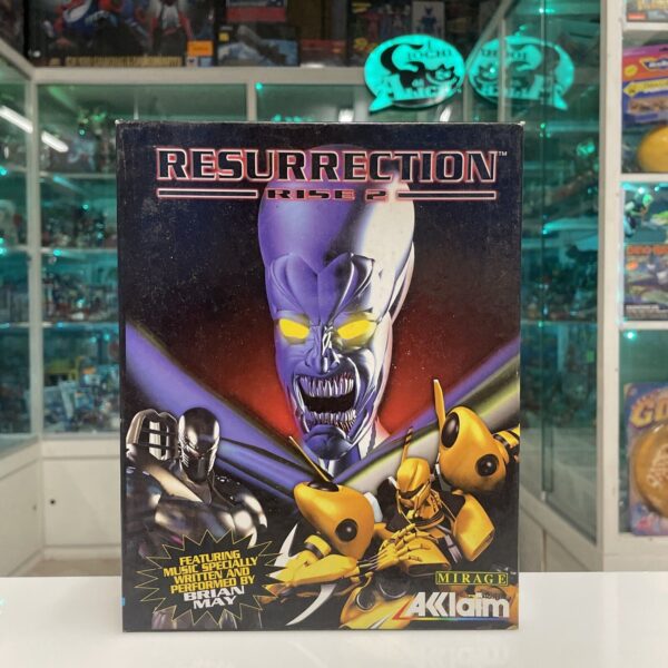 Retro PC RESURRECTION RISE 2 game BIG BOX ita Mirage Akklaim