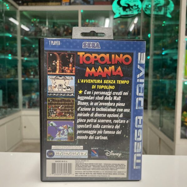 SEGA MEGA DRIVE - Topolino Mania - Disney - immagine 4