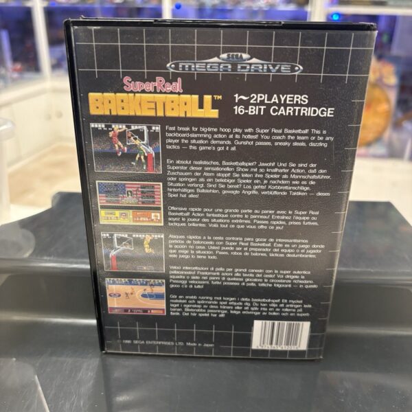 SEGA SuperReal Basketball MEGA DRIVE Pal - immagine 3