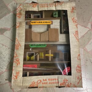 SOLDATINI Western Cowboy Fort Arkansas STARLUX la hotte au Jouets Vintage