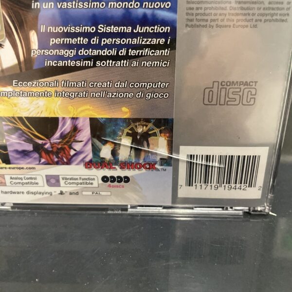 SONY Final Fantasy VIII 8 - PlayStation- PS1 - Platinum - Come NUOVO - immagine 4