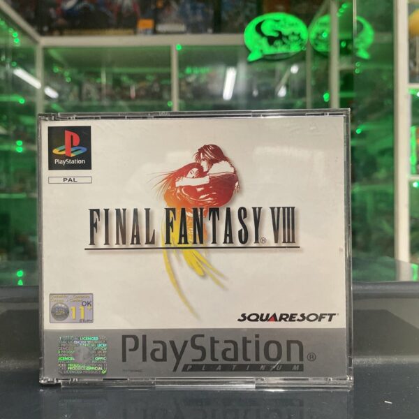 SONY Final Fantasy VIII 8 - PlayStation- PS1 - Platinum - Come NUOVO