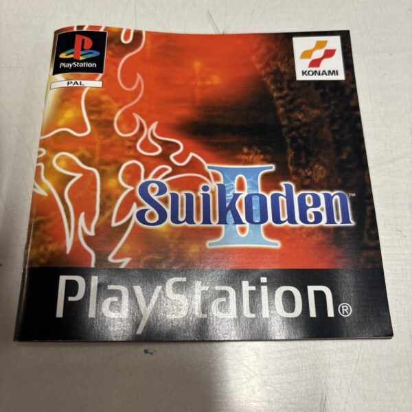 SONY PS1 Suikoden II 2 KONAMI Sony Playstation PAL ita ULTRA RARE - immagine 11