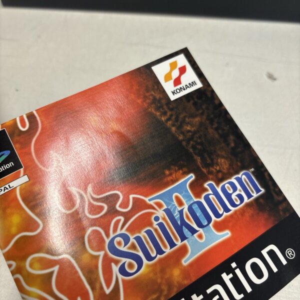 SONY PS1 Suikoden II 2 KONAMI Sony Playstation PAL ita ULTRA RARE - immagine 14