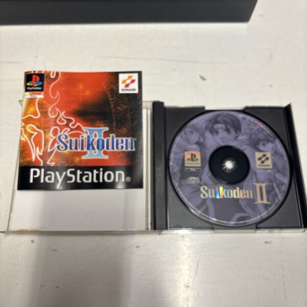 SONY PS1 Suikoden II 2 KONAMI Sony Playstation PAL ita ULTRA RARE - immagine 8